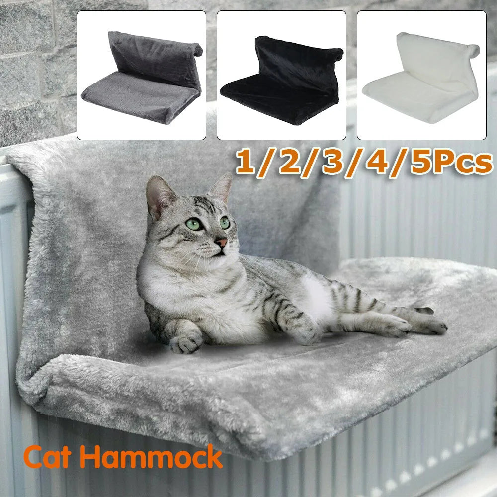 Radiator Bed, Hanging Cradle Hammock with Metal Frame - Cat -  (3 Color Options) - (1-5 pcs) - (While Supplies Last)