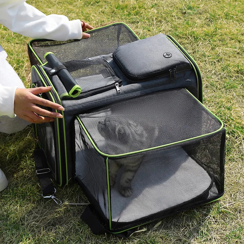 Spacious Pet Travel Carrier Bag - Dog Cat - (3 Color Options) - (Comfortable) - (While Supplies Last)