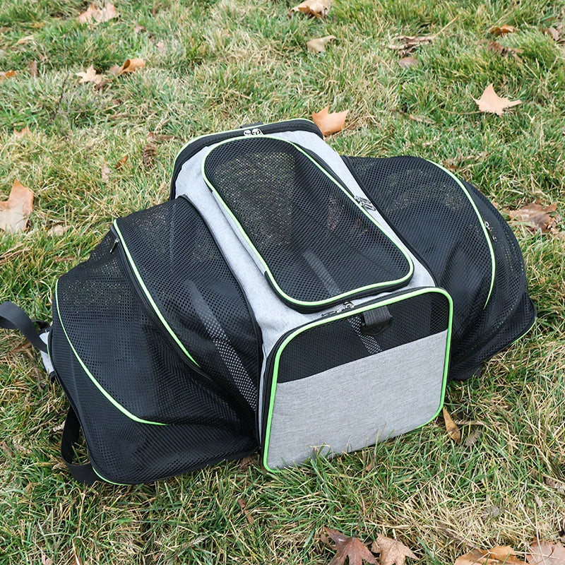 Expandable Pet Carrier Bag - Dog Cat - (Roomy) - (6 Color Options) - (L,S) - (While Supplies Last)