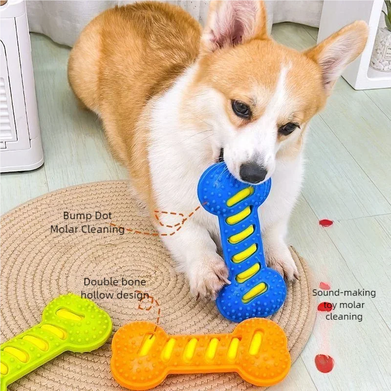 Dog Teeth Cleaning Toy Bone