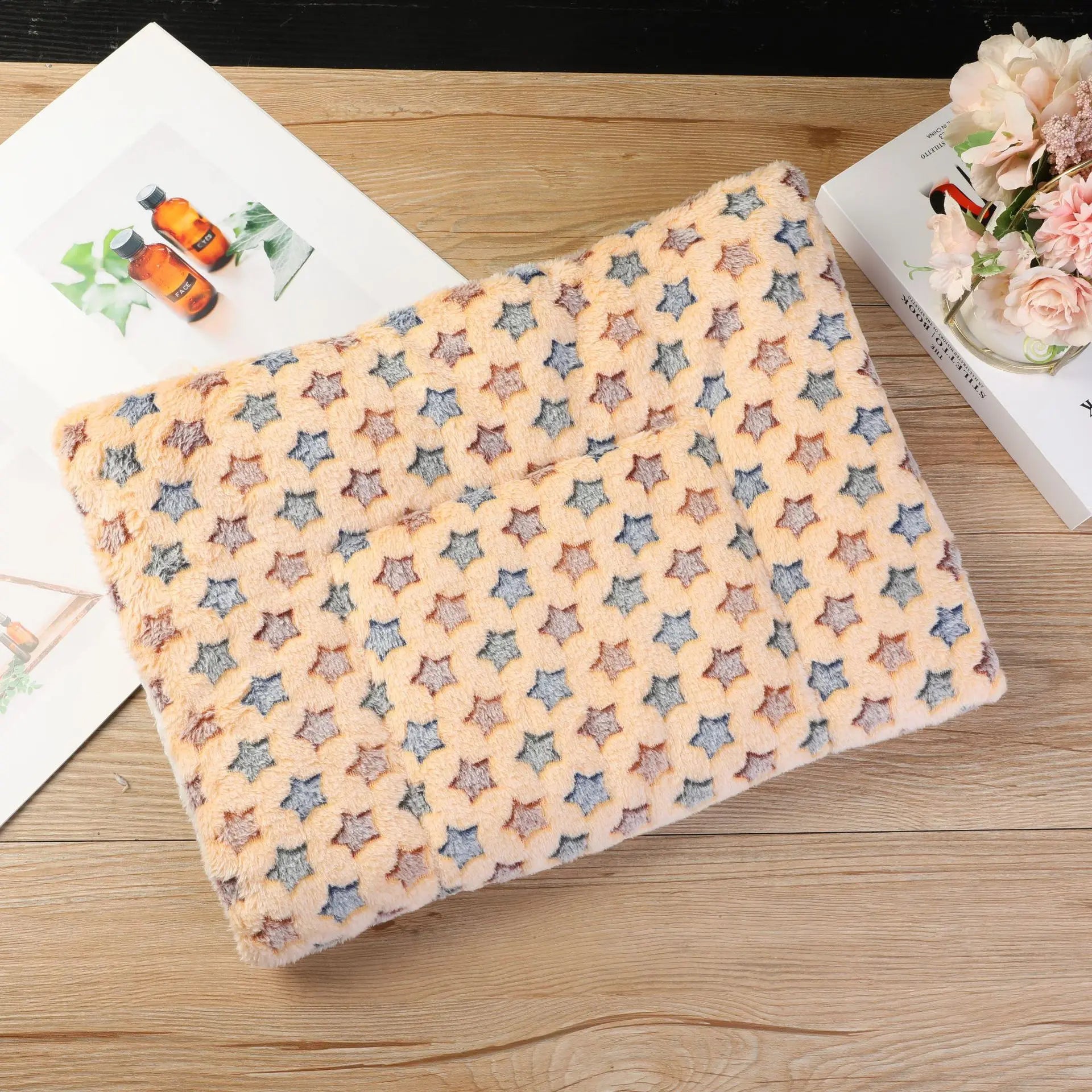 Pet Blanket or Floor Cushion -  Dog Cat - (5 Color/Styles) - (S-XXXL) - (While Supplies Last)