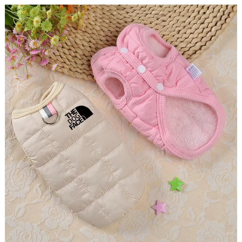 Trendy Designer Winter Coat - Dog Cat - (XS-XL) - (4 Color Options)