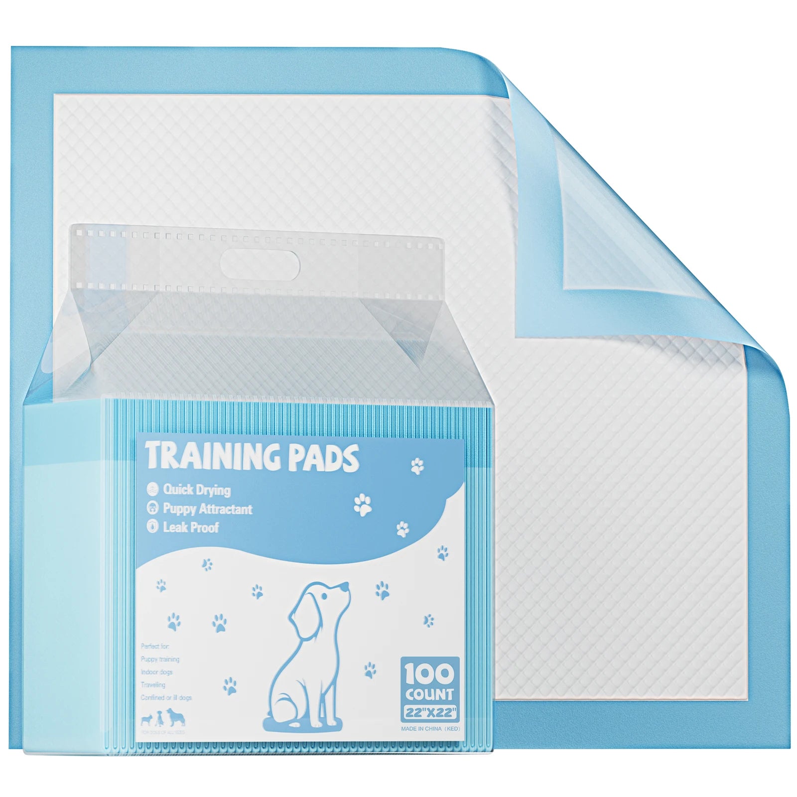 Leak Proof Disposable and Super Absorbent Training Pee Pads - Dog