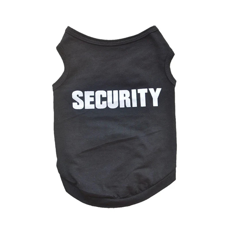 Security Summer T-Shirt - Dog -  (10 Color/Style Options) - (XS-L) - While Supplies Last