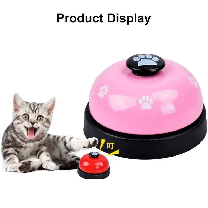 Interactive Meal Time Training Bell Toy - Dog Cat - (Pink) - (While Supplies Last)