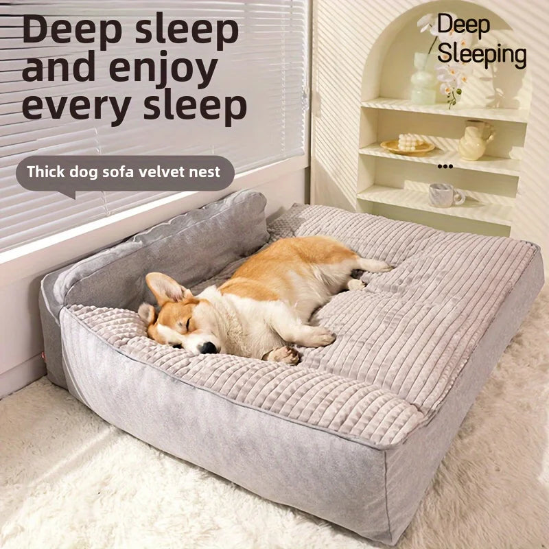 Warm Non-Slip Cozy Bed - Dog Cat