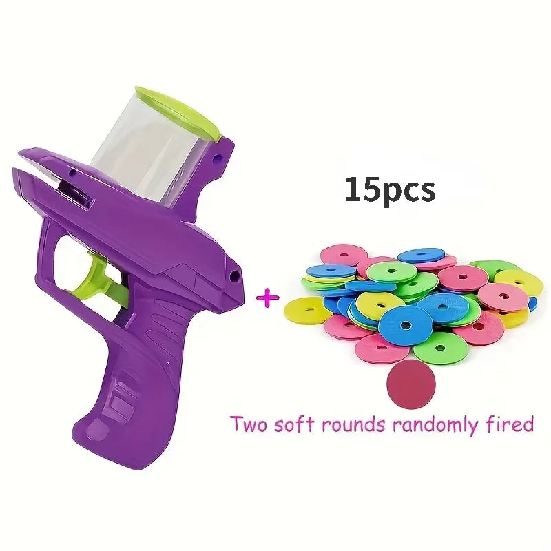 Interactive Toy with Colorful Flying Discs Set -  Cat - (3 Options) - (While Supplies Last)