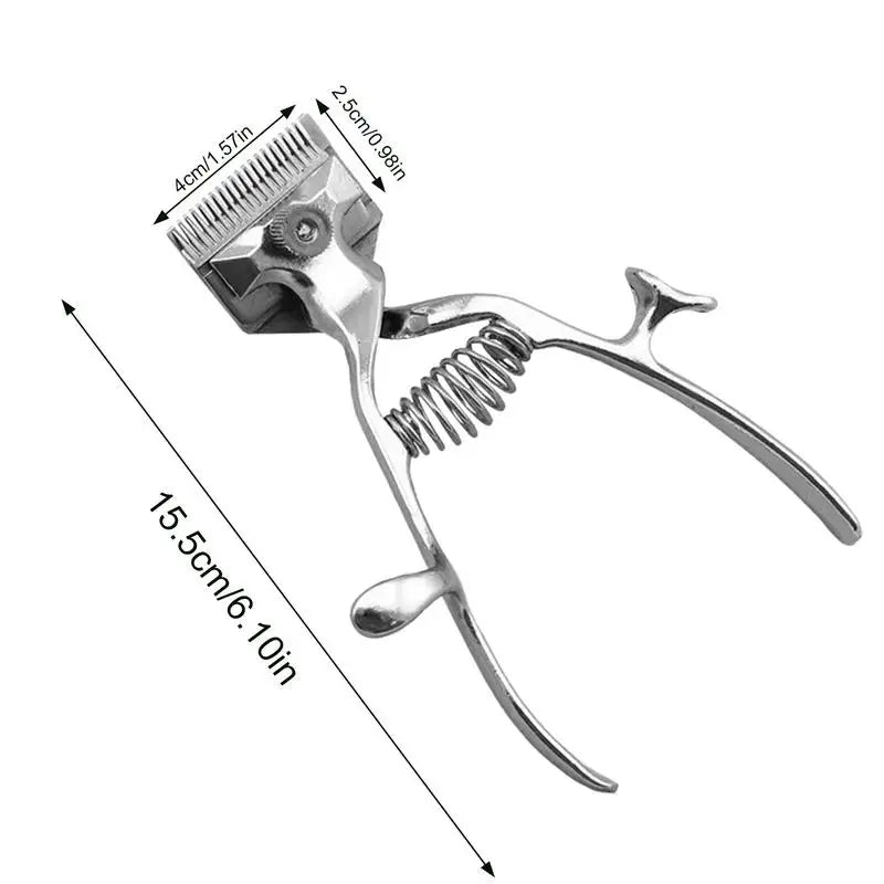 Small Hair Trimmer - Dog Cat - (Stainless Steel) - (Hand-Held)