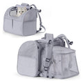 Expandable Pet Carrier Backpack - Dog Cat  - (Adjustable Straps) - (Grey, Brown) - (While Supplies Last)