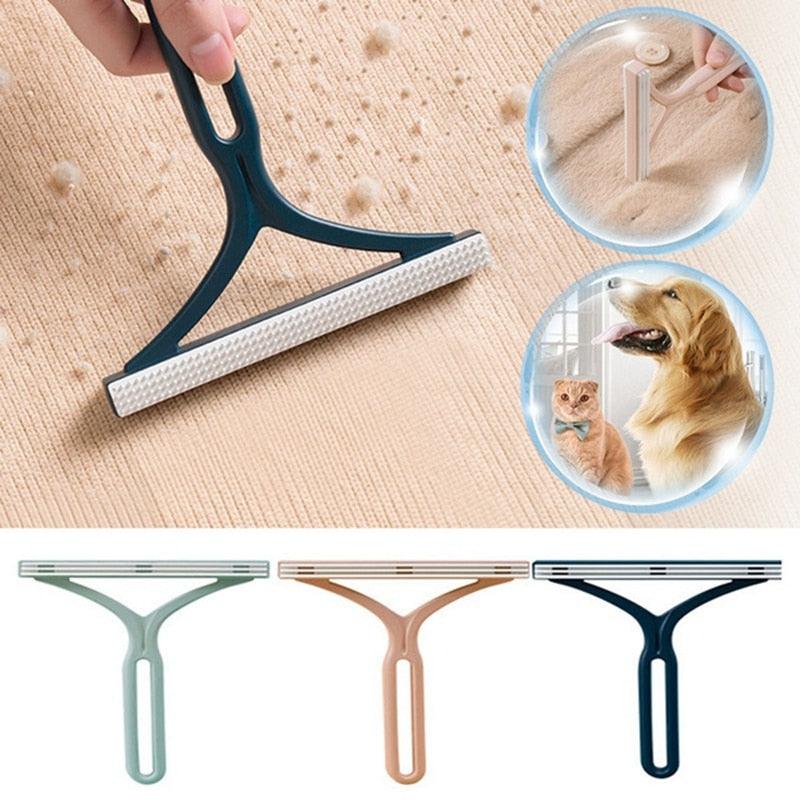 Silicone Handle Safe Hair Remover - Cat Dog - (4 Color Options)