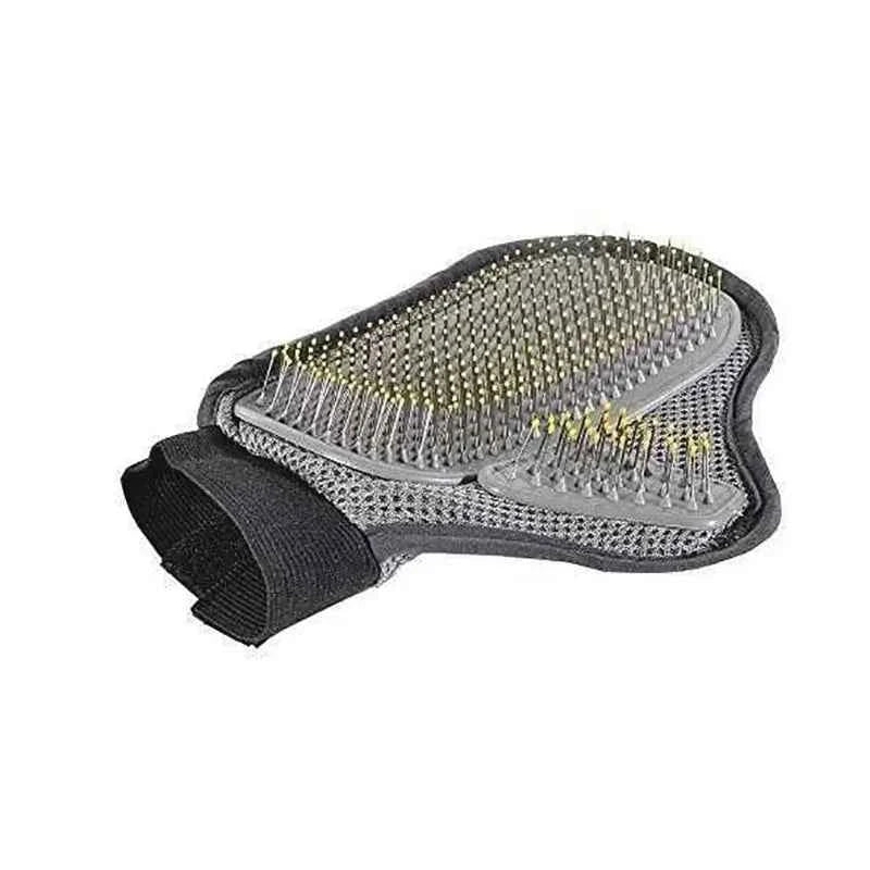 Grooming Glove, Hair Removal, and Bathing Brush - Dog Cat - (Light Grey) - (While Supplies Last)
