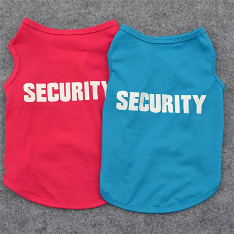 Security Summer T-Shirt - Dog -  (10 Color/Style Options) - (XS-L) - While Supplies Last