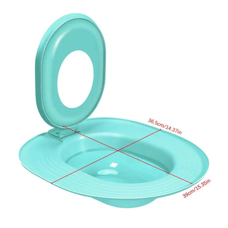 Toilet and Litter Box Trainer - Cat - (Reusable Urinal Seat) - (Pink, Blue)