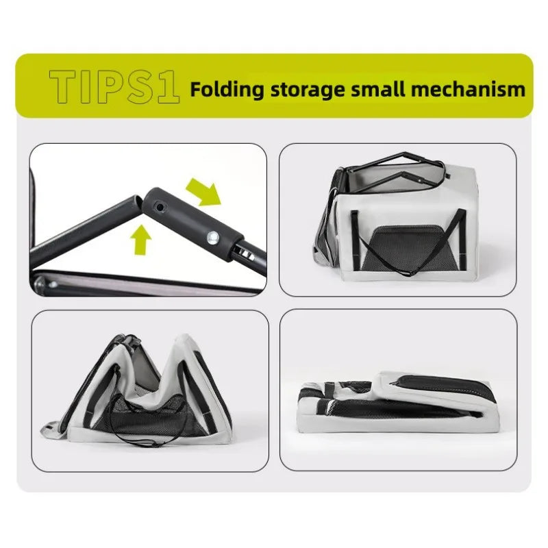 2-in-1 Cart Stroller and Backpack Carrier - Dog Cat - (3 Color Options) - (3-Sided Windows) - (While Supplies Last)