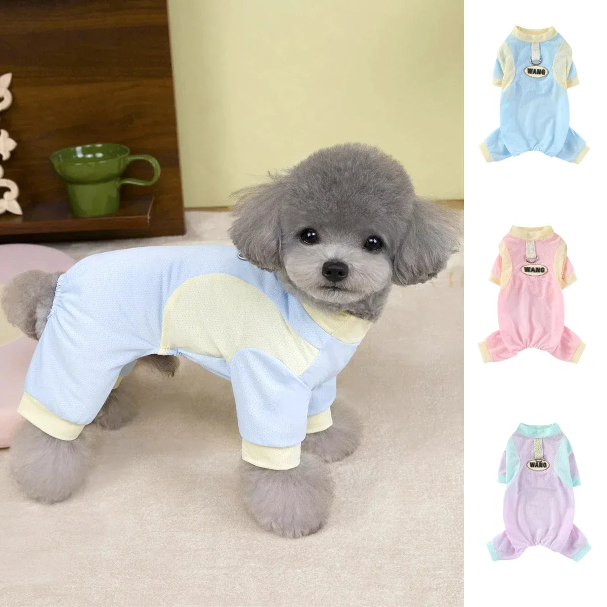 Cooling Summer Mesh Vest - Dog - (5 Color Options) - (XS-4XL) -