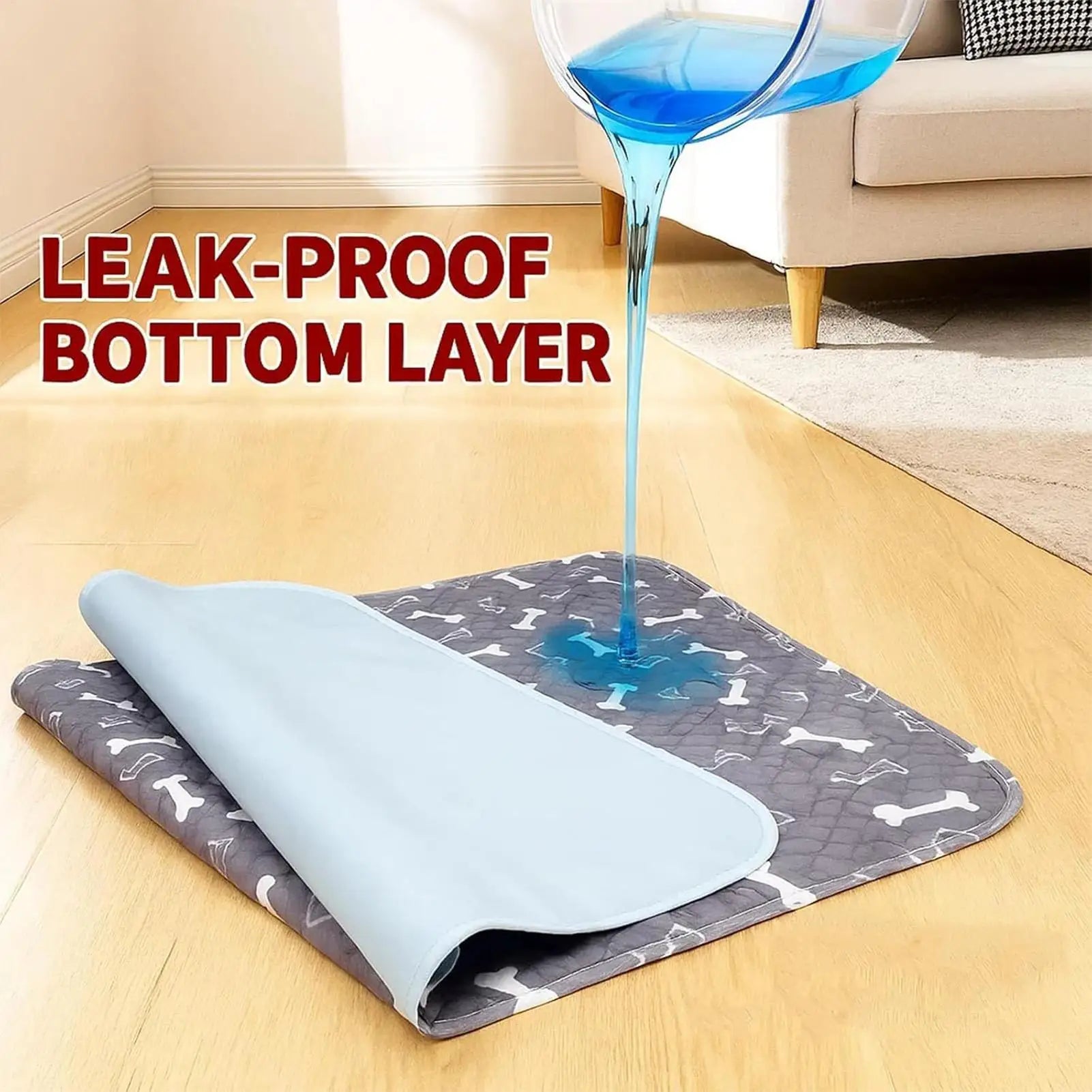 Potty Training Mat - Dog  - (Leak-Proof) - (3 Color Options) - (While Supplies Last)