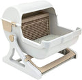 Semi-Auto Quick Clean Litter Box, a Luxury Toilet - Cat - (While Supplies Last)