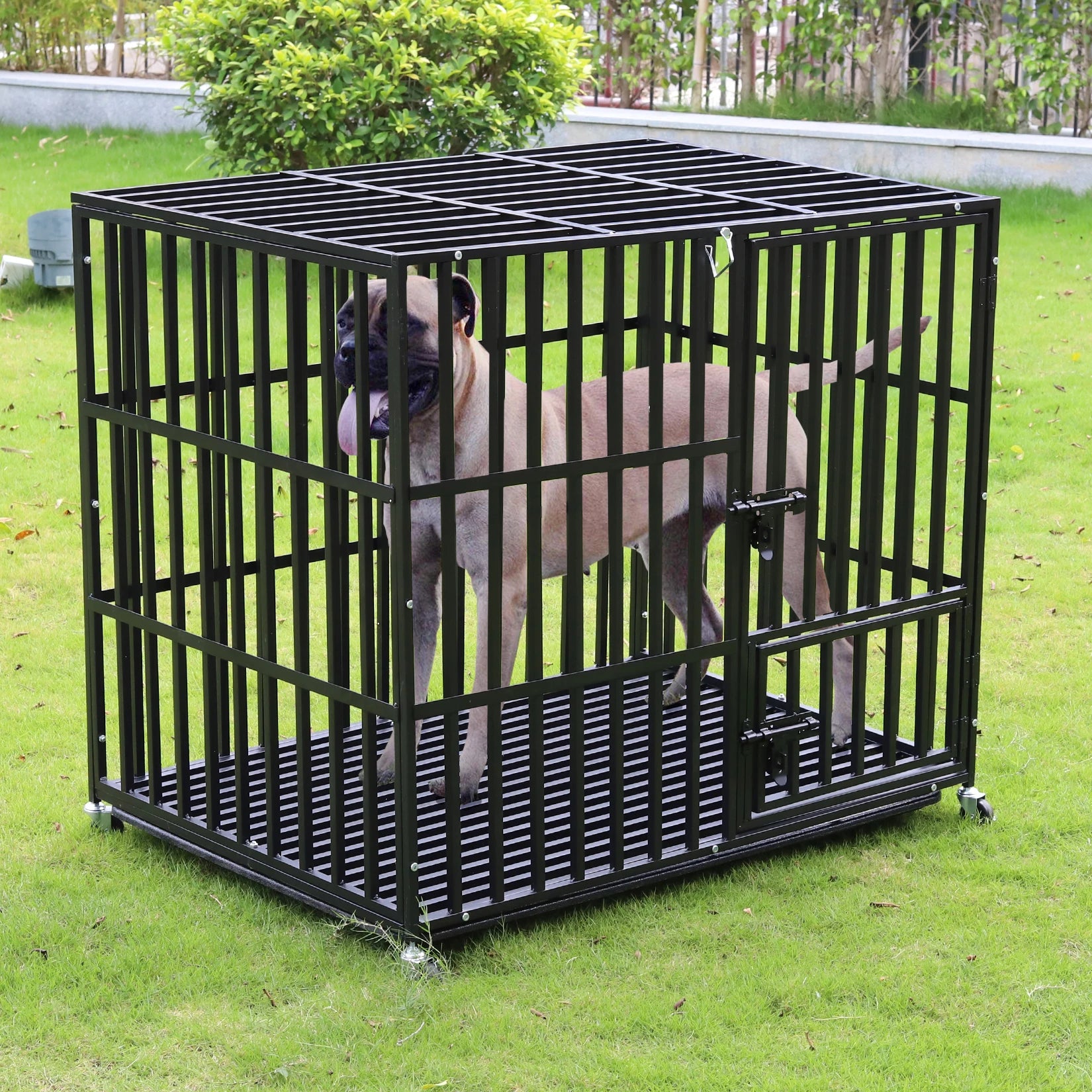 Heavy Duty Crate Enclosure with Tray - Dog - (XL-XXL) - (Indoor/Outdoor) - (While Supplies Last)