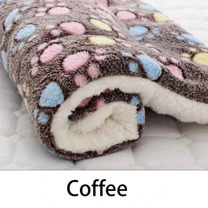 Flannel Cushioned Sleeping Pad  –  Dog Cat - (Washable) - (Durable) - (6 Color Options) - (XS-XXL)