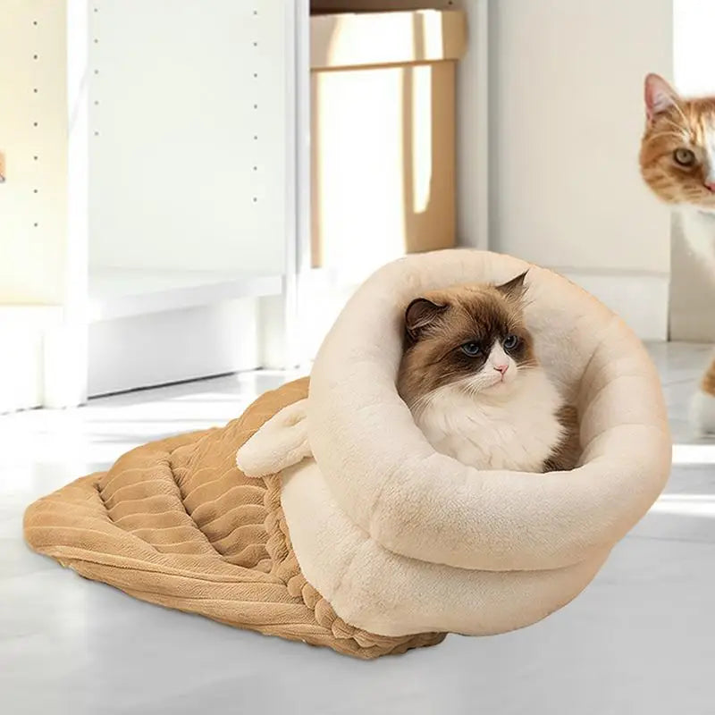Warm Soft Plush Comfortable Sleeping Bag - Cat