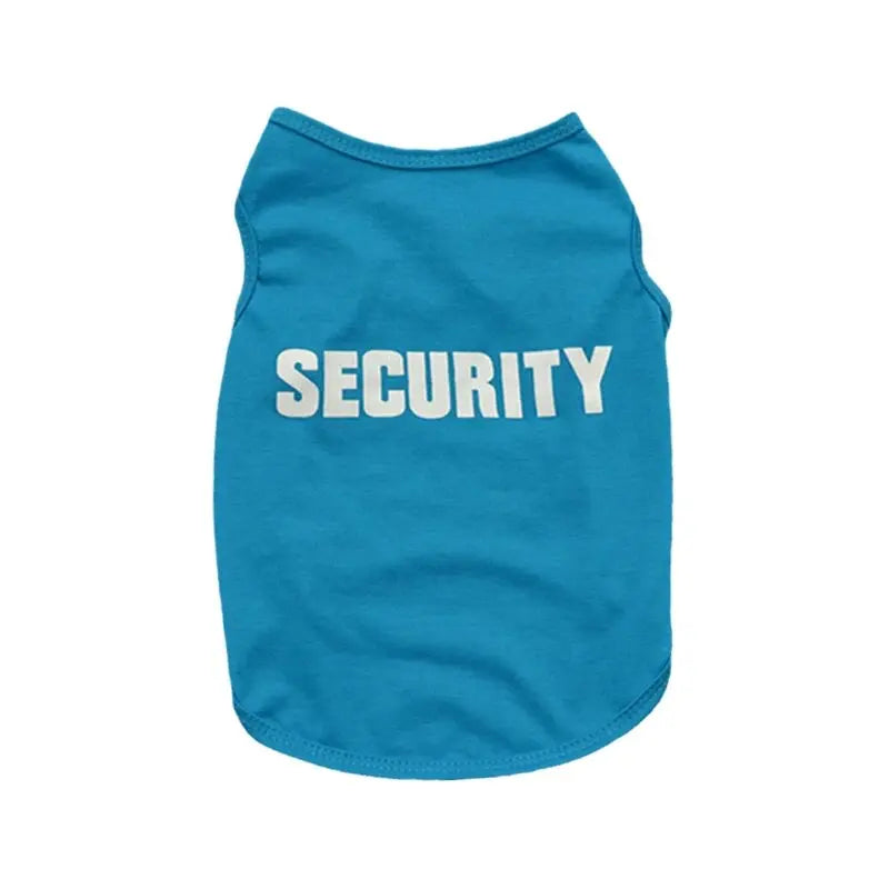 Security Summer T-Shirt - Dog -  (10 Color/Style Options) - (XS-L) - While Supplies Last