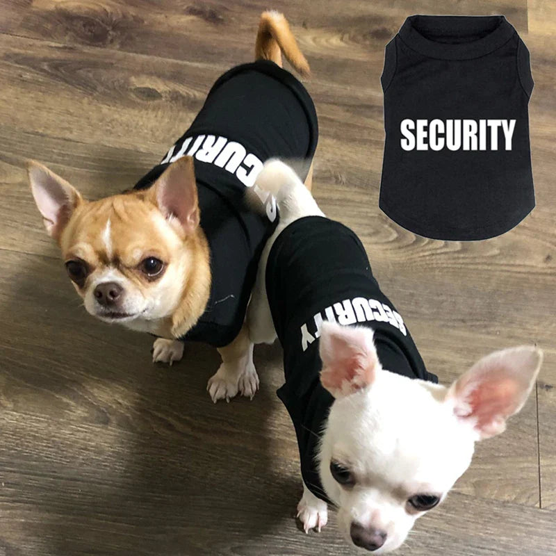 Security Summer T-Shirt - Dog -  (10 Color/Style Options) - (XS-L) - While Supplies Last
