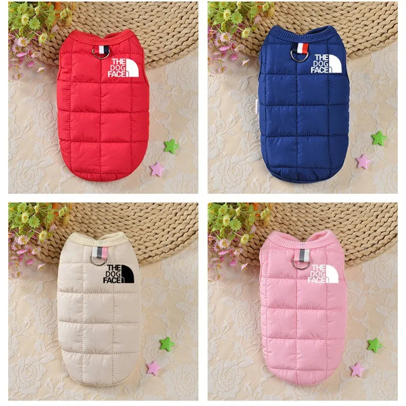 Trendy Designer Winter Coat - Dog Cat - (XS-XL) - (4 Color Options)