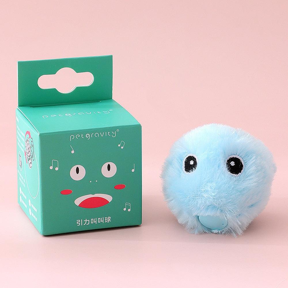 Smart Fluffy Plush Toy Catnip Balls - Cat - (3 Color Options)