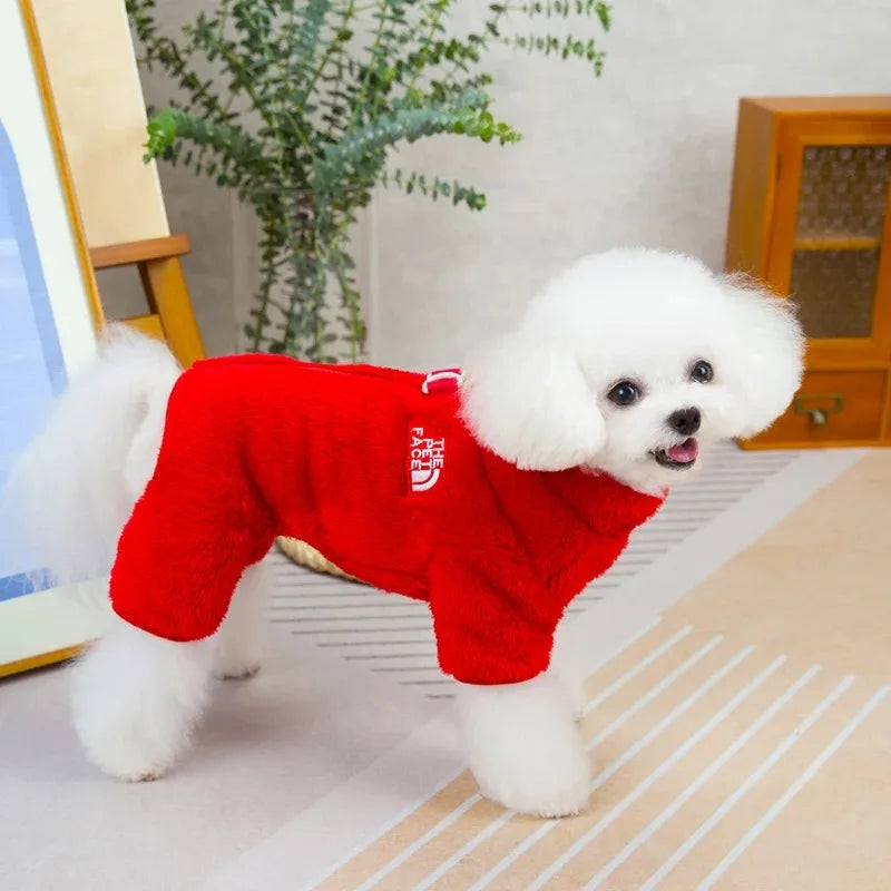 Luxurious Cozy Outfit with Zipper - Dog - (3 Color Options) - (S-XXL)