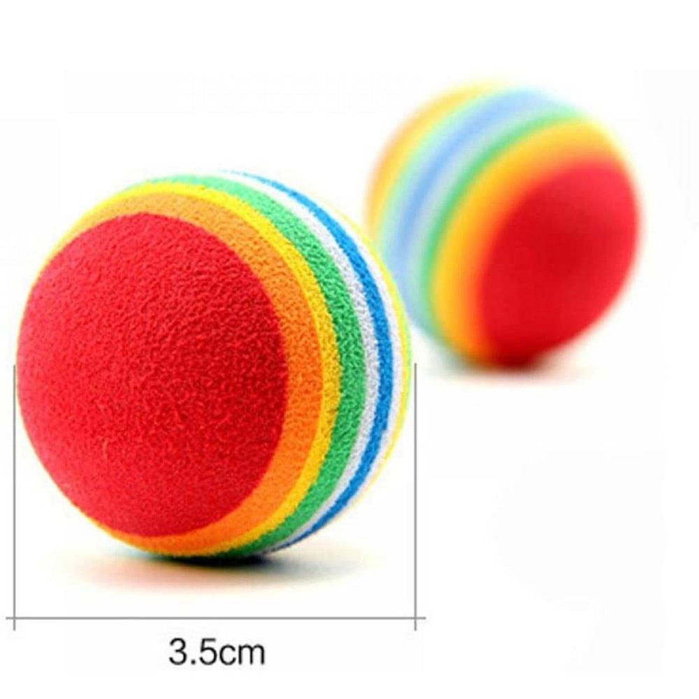 Interactive Toy Ball - Cat - (Red) - (1 pc,3 cp,5 pc Option)