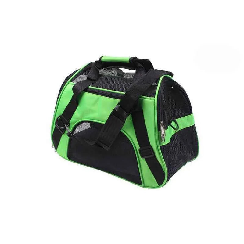 Airline Approved Mesh Pet Travel Carrier Bag - Dog Cat - (Breathable) - (6 Color Options) - (S-L)