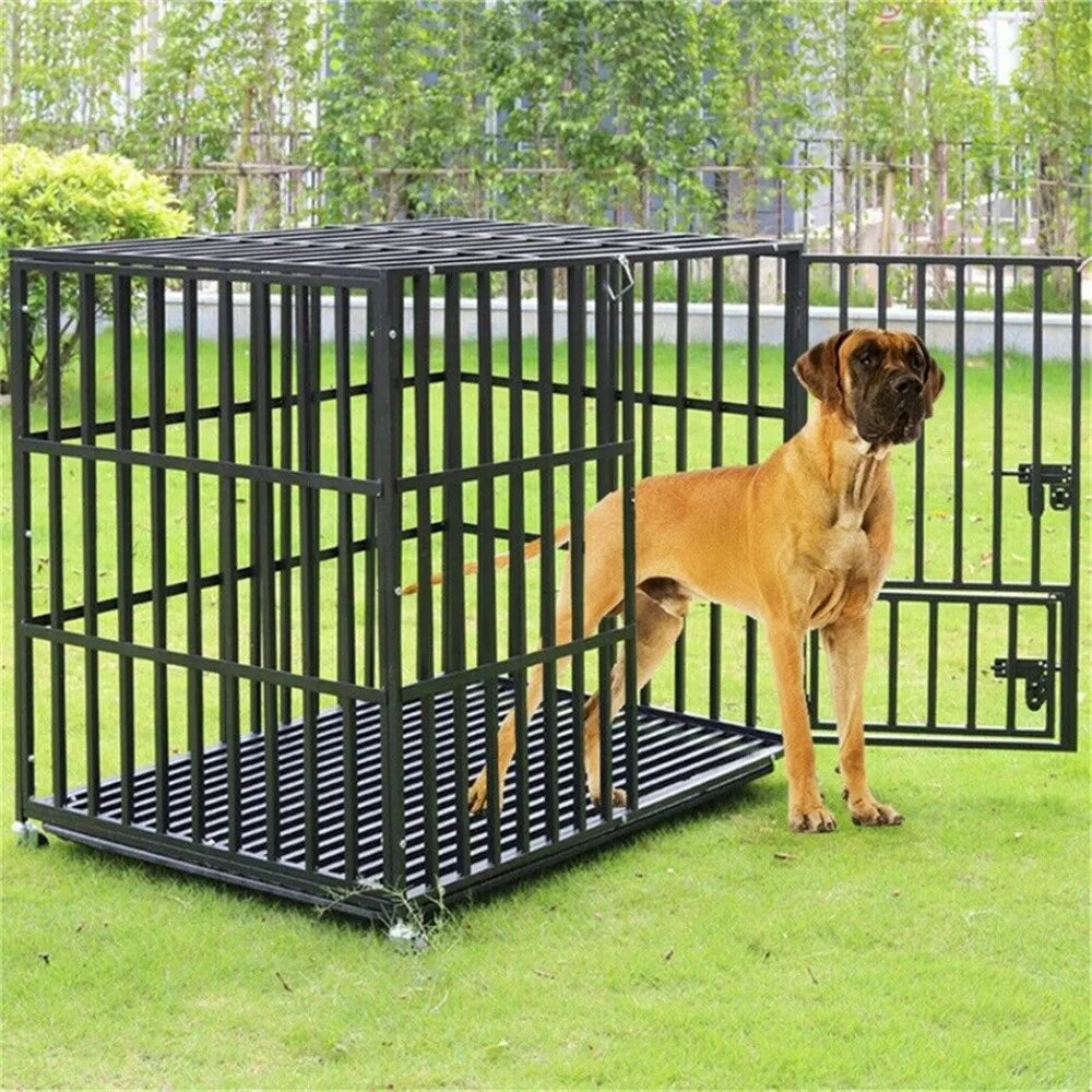 Heavy Duty Crate Enclosure with Tray - Dog - (XL-XXL) - (Indoor/Outdoor) - (While Supplies Last)