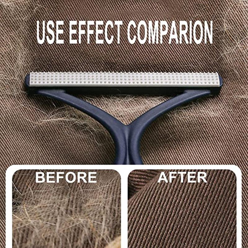 Silicone Handle Safe Hair Remover - Cat Dog - (4 Color Options)