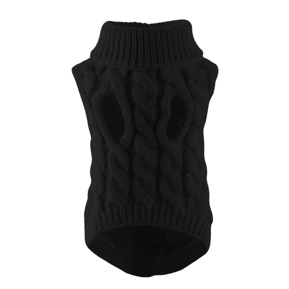 Knit Pullover Sweater - Small Dog - (4 Color Options) - (XS-S)