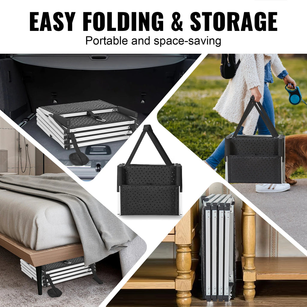 4-Step Folding Stairs - Dog - (Lightweight) -  (Portable)  - (2 Sizes) - While Supplies Last