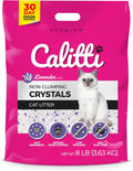 Litter Box Crystals with Silica Gel - Cat - (Calitti) - (Non-Clumping) - (Quickly Absorbs) - (8 lb Bag) - (While Supplies Last)