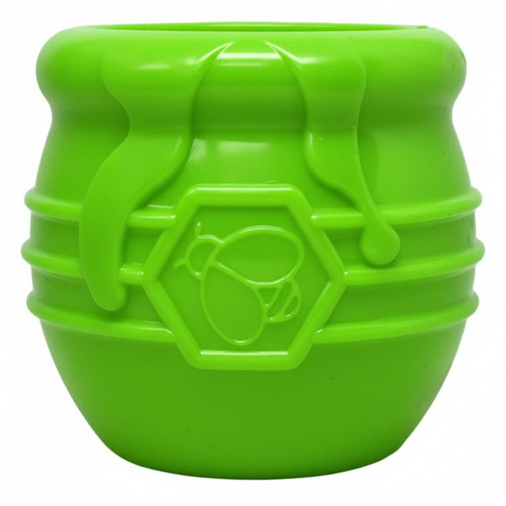 Honey Pot eCup Treat Dispenser Toy - Dog - (L-XL) - (5 Color Options)