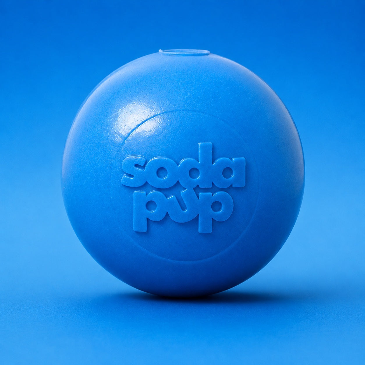 Squeak Ball Chew Toy - Dog  - (Floats) - (M,L) - (Rubber) - (5 Color Options) -  (SodaPup)