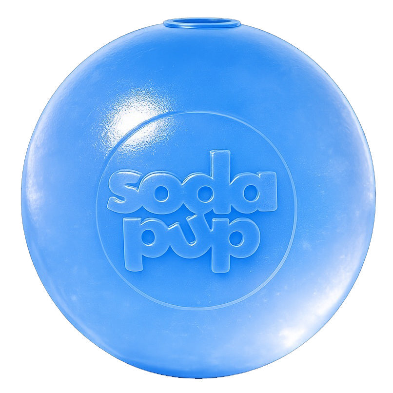 Strobe Ball Light-Up Chew Toy - Dog - (Floating) - (Rubber) - (Blue) -  (SodaPup) - (While Supplies Last)