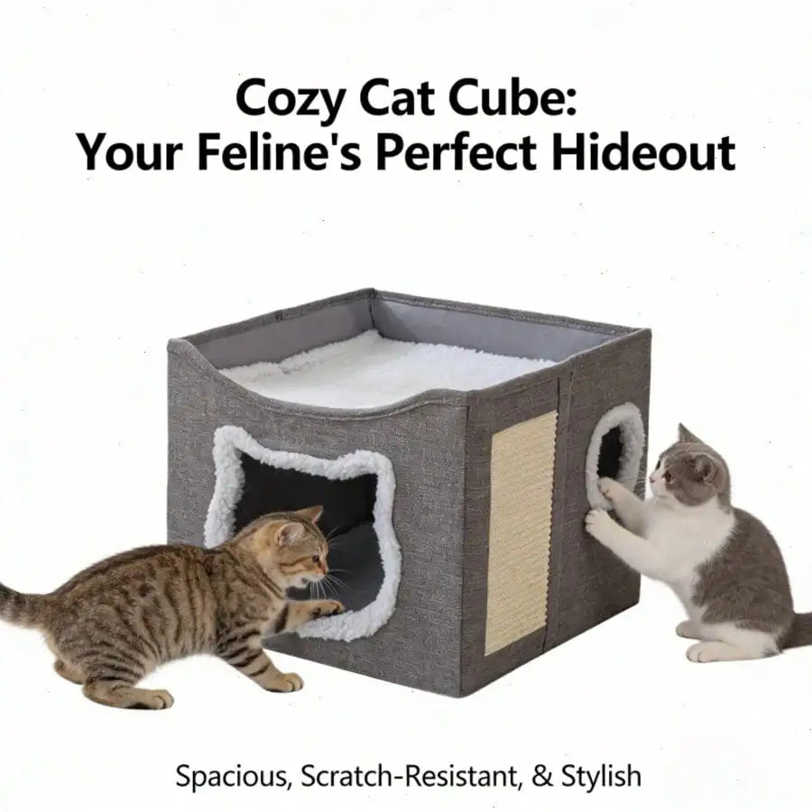 Luxurious Multi Story Cube House - Cat - (While Supplies Last)