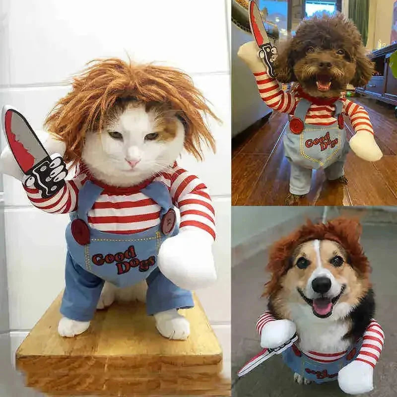 Funny and Festival Costumes - Dog Cat - (S-XL) - (19 Style Options)