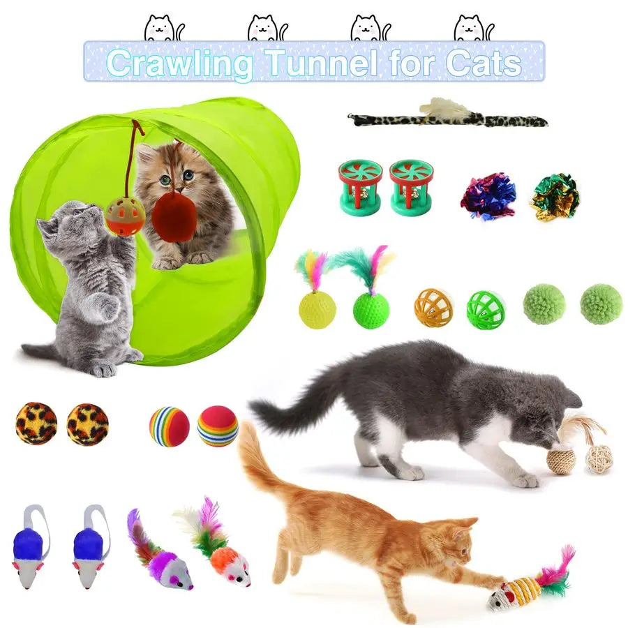 Starter Kit Includes Cozy Bed, Portable Carrier, and Litter Box - Cat - (White) - (While Supplies Last)