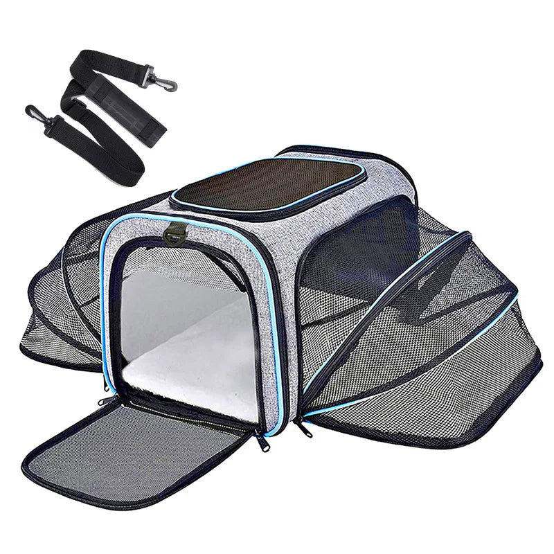 Expandable Pet Carrier Bag - Dog Cat - (Roomy) - (6 Color Options) - (L,S) - (While Supplies Last)