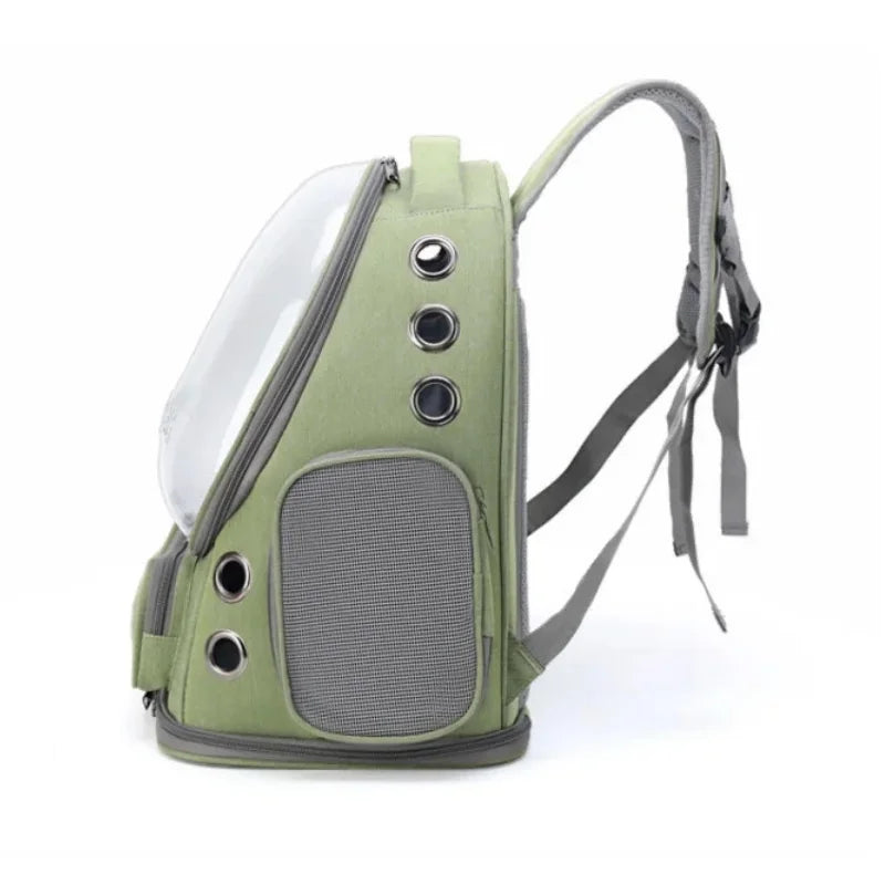 Transparent Window Pet Carrier Backpack - Dog Cat  - (3 Color Options)  - (42 x27x34cm)