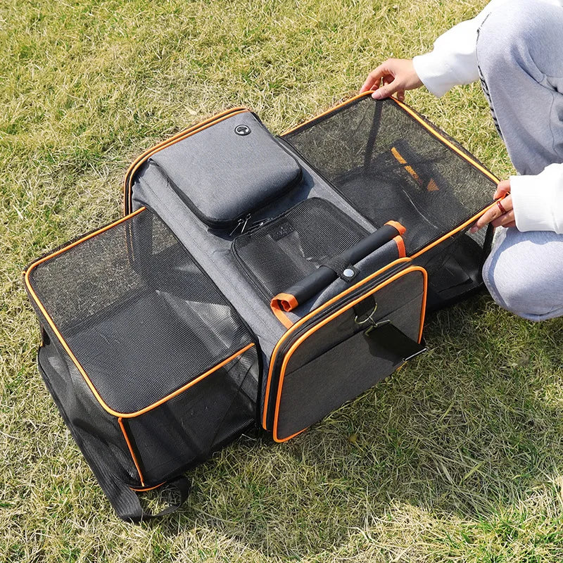 Spacious Pet Travel Carrier Bag - Dog Cat - (3 Color Options) - (Comfortable) - (While Supplies Last)