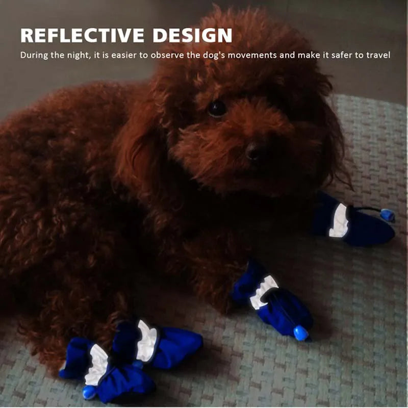 Anti-Skid Warm Winter Boots - Dog - (5 Color Options) - (L-XXL)