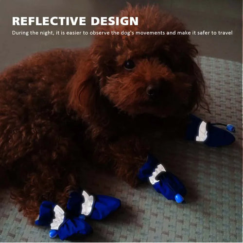 Anti-Skid Warm Winter Boots - Dog - (5 Color Options) - (L-XXL)