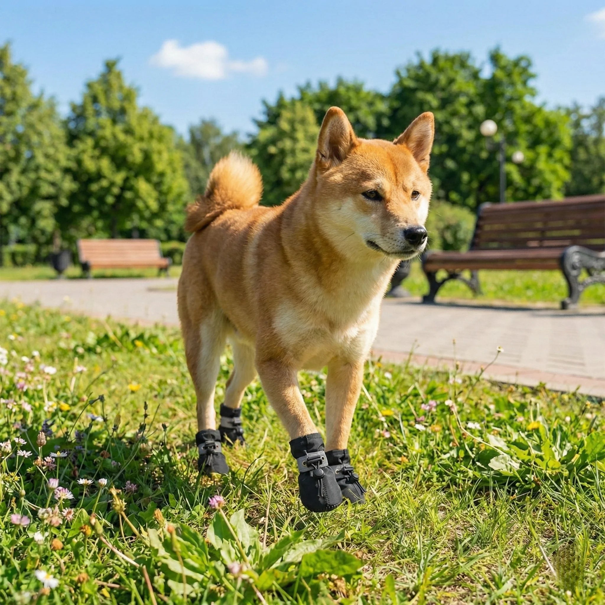 All-Weather Non-Slip Reflective Shoes - Larger Dog - (While Supplies Last)