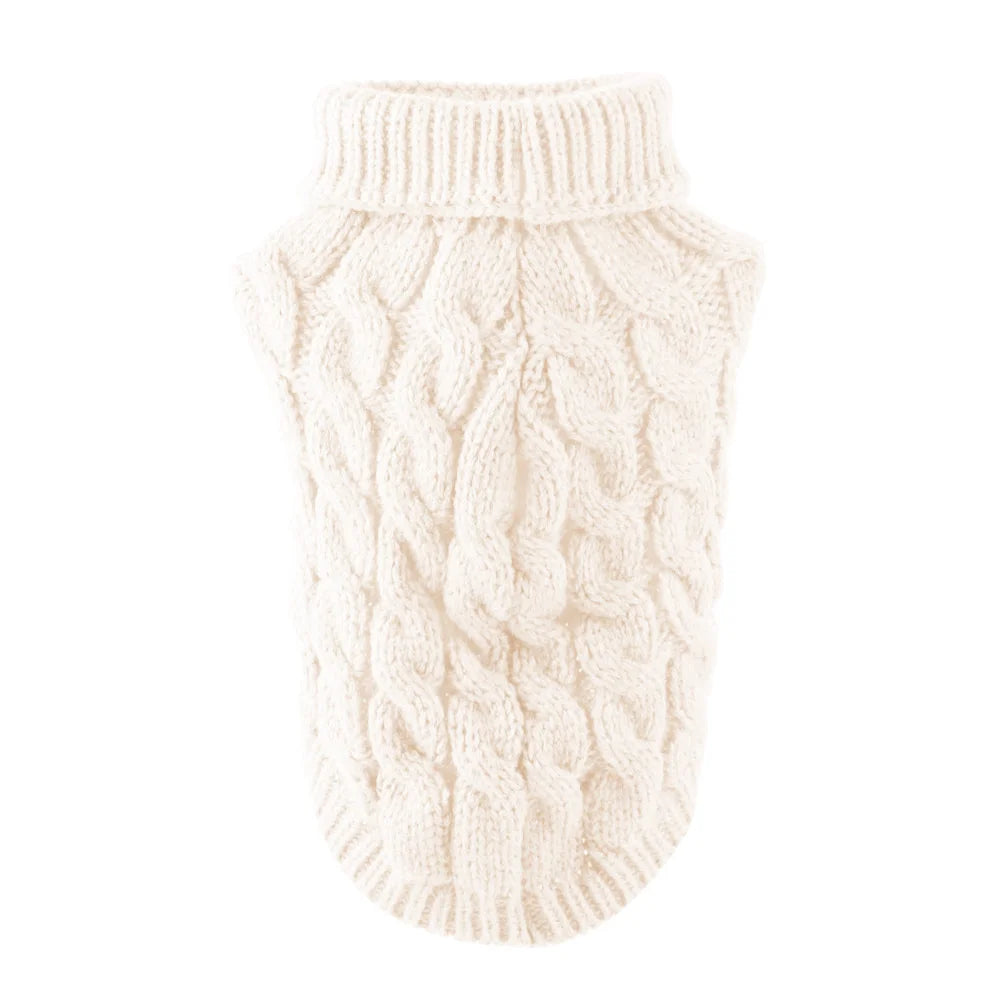 Knit Pullover Sweater - Small Dog - (4 Color Options) - (XS-S)