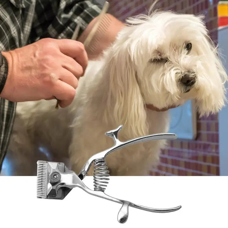 Small Hair Trimmer - Dog Cat - (Stainless Steel) - (Hand-Held)